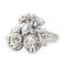 Bague 49 Bague Cocktail Or blanc Diamant 58 Facettes 3904852CN
