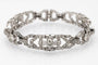 Bracelet Bracelet Art Déco unique en platine avec diamants 58 Facettes 10501