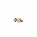 Stud Earrings Yellow Gold White Gold & Diamond 58 Facettes