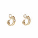 Boucles d'oreilles CHAUMET - Boucles d'Oreilles Créoles Diamants 58 Facettes 2.17582