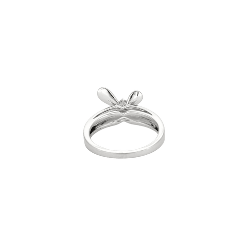 Bague 52 BAGUE MAUBOUSSIN OR BLANC ET DIAMANTS 58 Facettes BO/240034