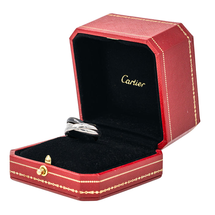 Cartier Bague Trinity Or blanc Céramique