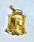 Pendentif Médaille de la Vierge en or jaune signée DROPSY 58 Facettes AB316