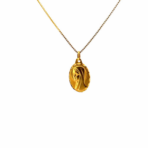 Pendentif Médaille Marie or jaune 58 Facettes 2-PEC2-GS35890