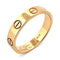 Bague 51 Alliance Love Cartier petit modèle or rose 18 carats 58 Facettes