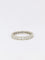 Bague 63 Alliance américaine en or blanc et diamants 2.24 ct 58 Facettes J48