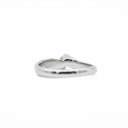 Bague Bague solitaire en or blanc avec diamant 58 Facettes