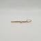 Pendentif Pendentif croix or jaune 58 Facettes