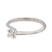 Bague 51 Bague Solitaire Or blanc Diamant 58 Facettes 3227153CN