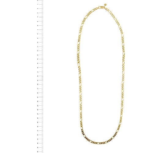 Collier Collier à maillons Figaro en or jaune 58 Facettes 37411