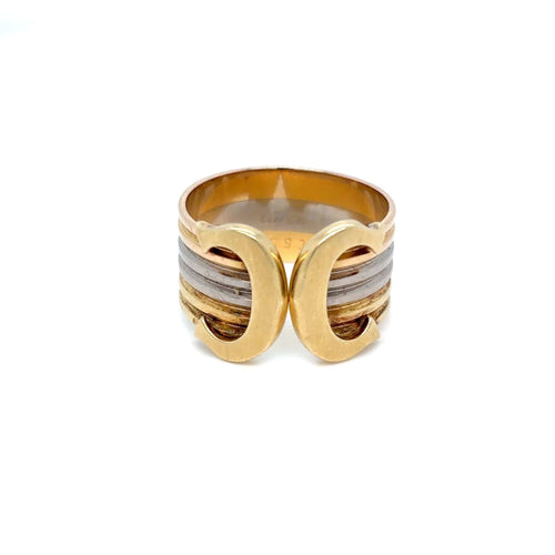 Bague 53 Bague CARTIER - 2 C Trinity Trois Couleurs en Or 58 Facettes