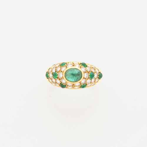 Bague 52 CARTIER - Bague Émeraude Corinthe 58 Facettes 22773