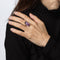 Bague Bague cocktail vintage Art Déco en améthyste et filigrane, or 14 carats, taille 6,75 58 Facettes G14135