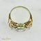 Bague 56 Bague en or jaune avec diamants 58 Facettes 2132