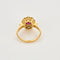 Bague 53 Bague marguerite or jaune, diamant et rubis 58 Facettes TAR1075