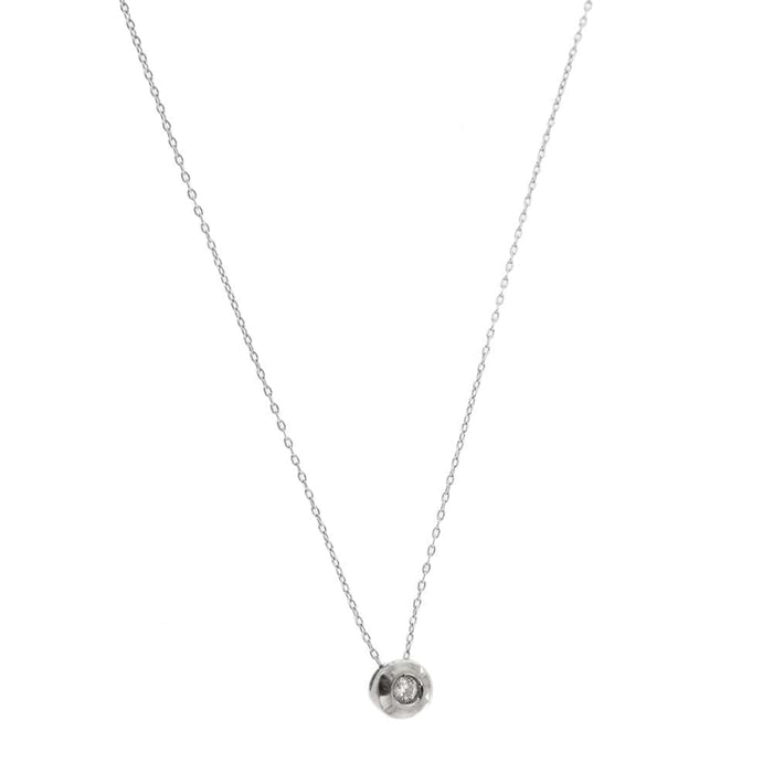 Collier Collier point lumineux avec diamant 58 Facettes 24897