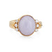 Ring 52 Vintage Lavender Jade Diamond Ring 58 Facettes G12660