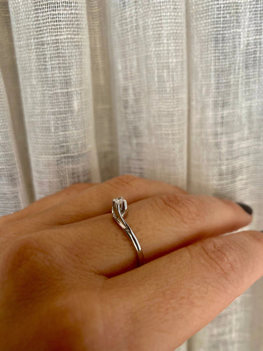 Bague 57 Bague solitaire Diamant 58 Facettes