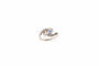Bague 52 Bague Toi et moi Or blanc Saphir Diamants 58 Facettes DV 23927
