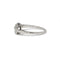 Bague 52 Bague or platine diamants 58 Facettes 240213R