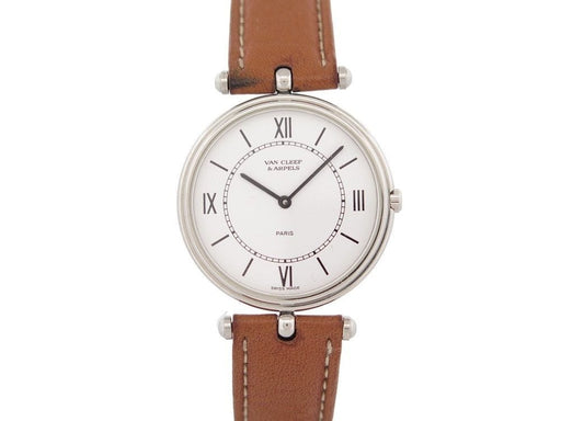 Vintage watch VAN CLEEF & ARPELS watch quartz steel collection 58 Facettes 259695