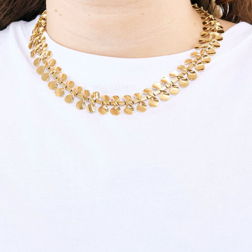 Collier Collier ou jaune 58 Facettes LIS1993