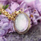 Pendentif Pendentif ancien souvenir or et cristal de roche 58 Facettes 25-103
