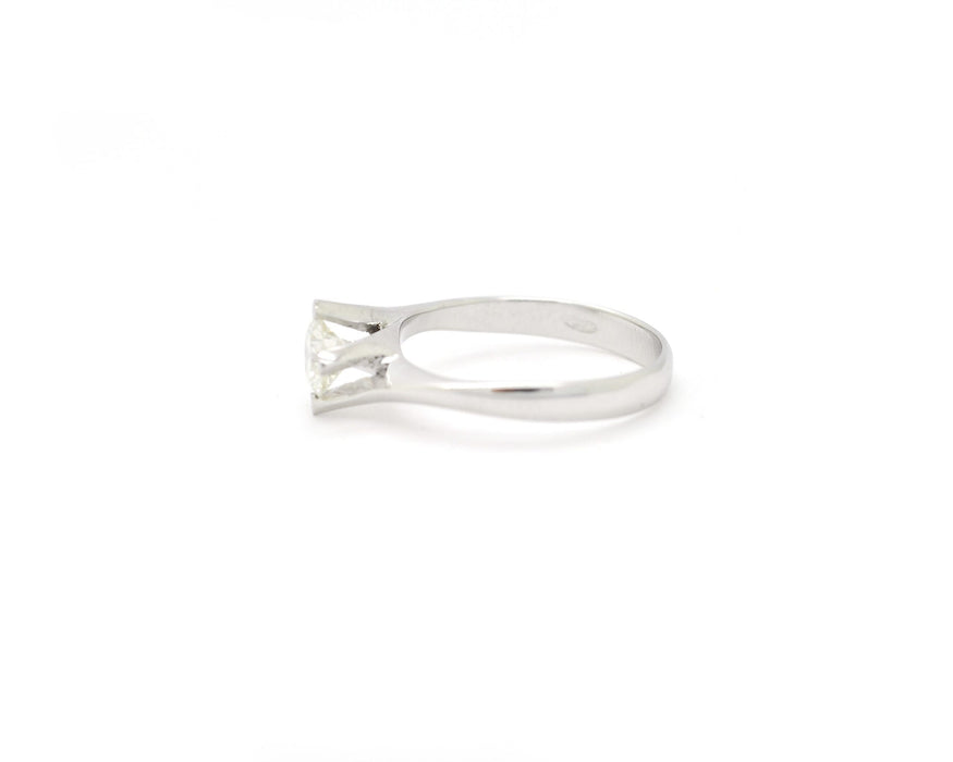 Bague Anello solitario con diamante Ct 0,55 58 Facettes