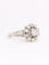 Bague marguerite or blanc diamants 1,10 ct