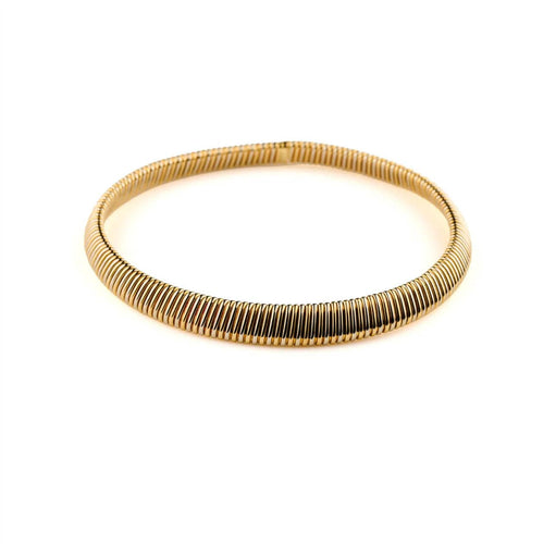 Collier Collier en or bicolore Weingrill Tubogas 58 Facettes