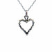 Pendentif Pendentif Coeur or blanc diamants 58 Facettes 2-PEF1-GS36090-05