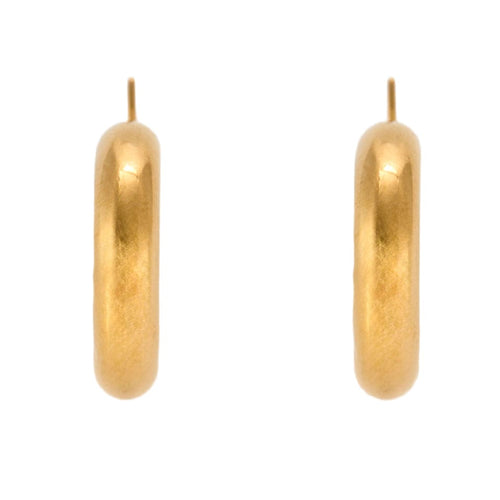 Boucles d'oreilles Anneaux d'oreilles or jaune 58 Facettes SOI3025-1