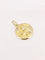 Pendentif Pendentif vintage recto verso Notre Dame du Mont-Carmel or jaune 58 Facettes J492