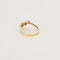 Bague 53 Bague or jaune et gris 58 Facettes CHAL02462