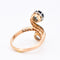 Bague 53 Bague Toi et Moi Diamants et Saphir, Belle Époque 58 Facettes 435