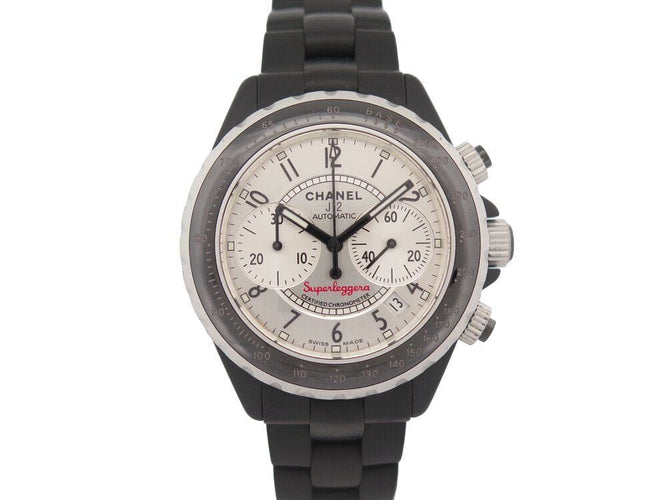 Montre montre CHANEL j12 superleggera 41 mm automatique chronographe 58 Facettes 262103