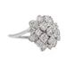 Bague 56 Bague Marguerite Or blanc Diamant 58 Facettes 3393425CN