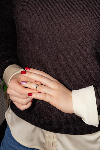 Bague 48.5 Bague Solitaire Or jaune Diamant 58 Facettes 4745026CN