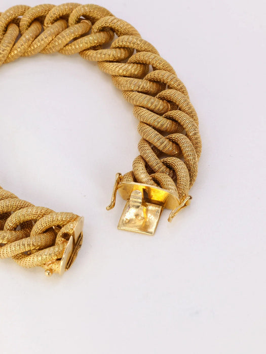 Bracelet vintage or jaune