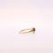 Bague Bague trilogie de saphirs et entourage de diamants effet vague 58 Facettes