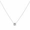 Collier Collier Solitaire Or blanc Diamant 58 Facettes 2538671CN
