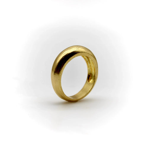 Bague Bague dôme en or 22 carats Signature 58 Facettes