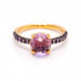 Bague 53 Bague en or rose, saphirs et améthyste 58 Facettes D363773UZ