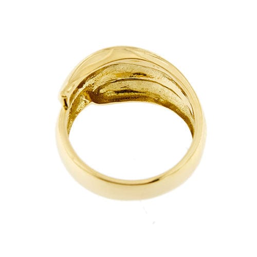 Bague à bande bombée