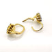 Boucles d'oreilles Boucles d'oreilles dormeuses or jaune Diamants 58 Facettes