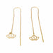 Earrings Drop Earrings Yellow Gold 58 Facettes 2843367CN