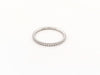 Bague 52 bague alliance HARRY WINSTON en diamant micropave platine 58 Facettes 263992