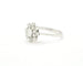 Bague Bague contour en or blanc 58 Facettes