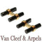 Boutons de manchette Boutons de manchette en or Onyx Van Cleef & Arpels 58 Facettes 16014-0109