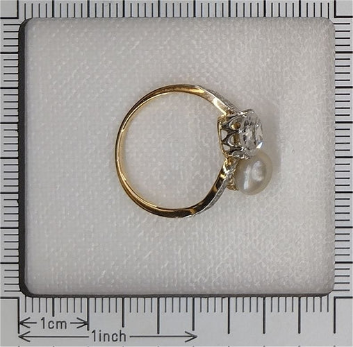 Amour historique : une bague Toi et Moi de 1900